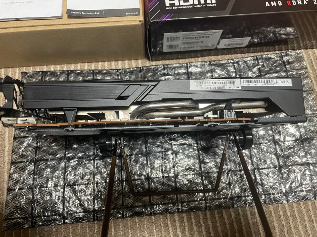 （動作品・ジャンク扱）SAPPHIRE Radeon RX 6600 XT