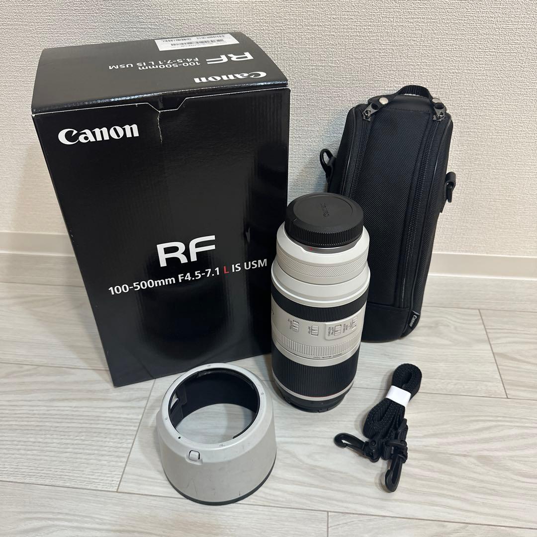 レンズ(ズーム) Canon RF100-500mm F4.5-7.1 L IS USM