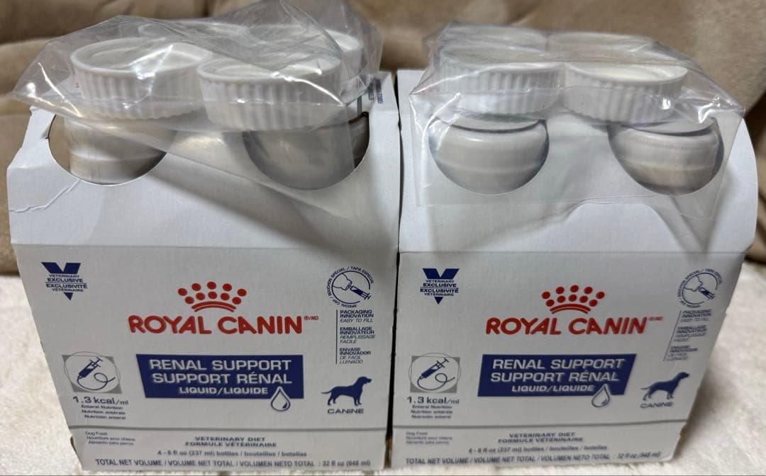  CANIN 腎臓サポートリキッド 8本　シリンジ18本付き