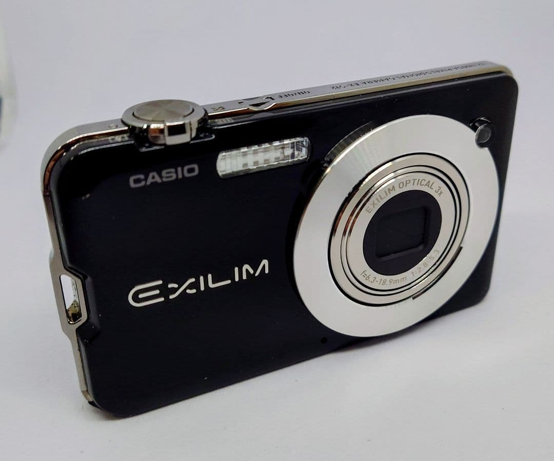 CASIO EXILIM EX-S12 ブラック 1210万画素 光学3倍 薄型