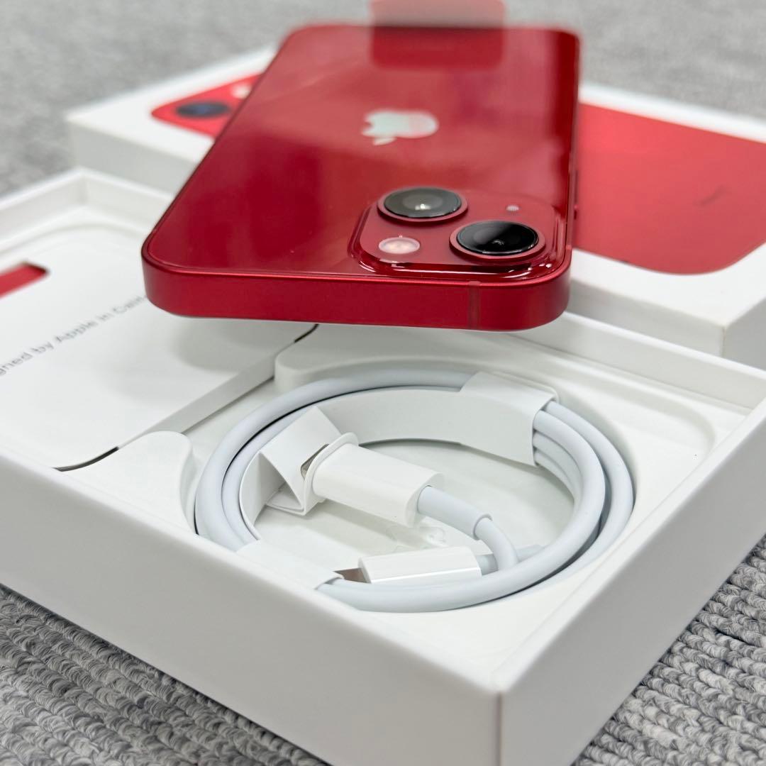 【新品未使用】iPhone 13 mini 512GB レッド国内SIMフリー