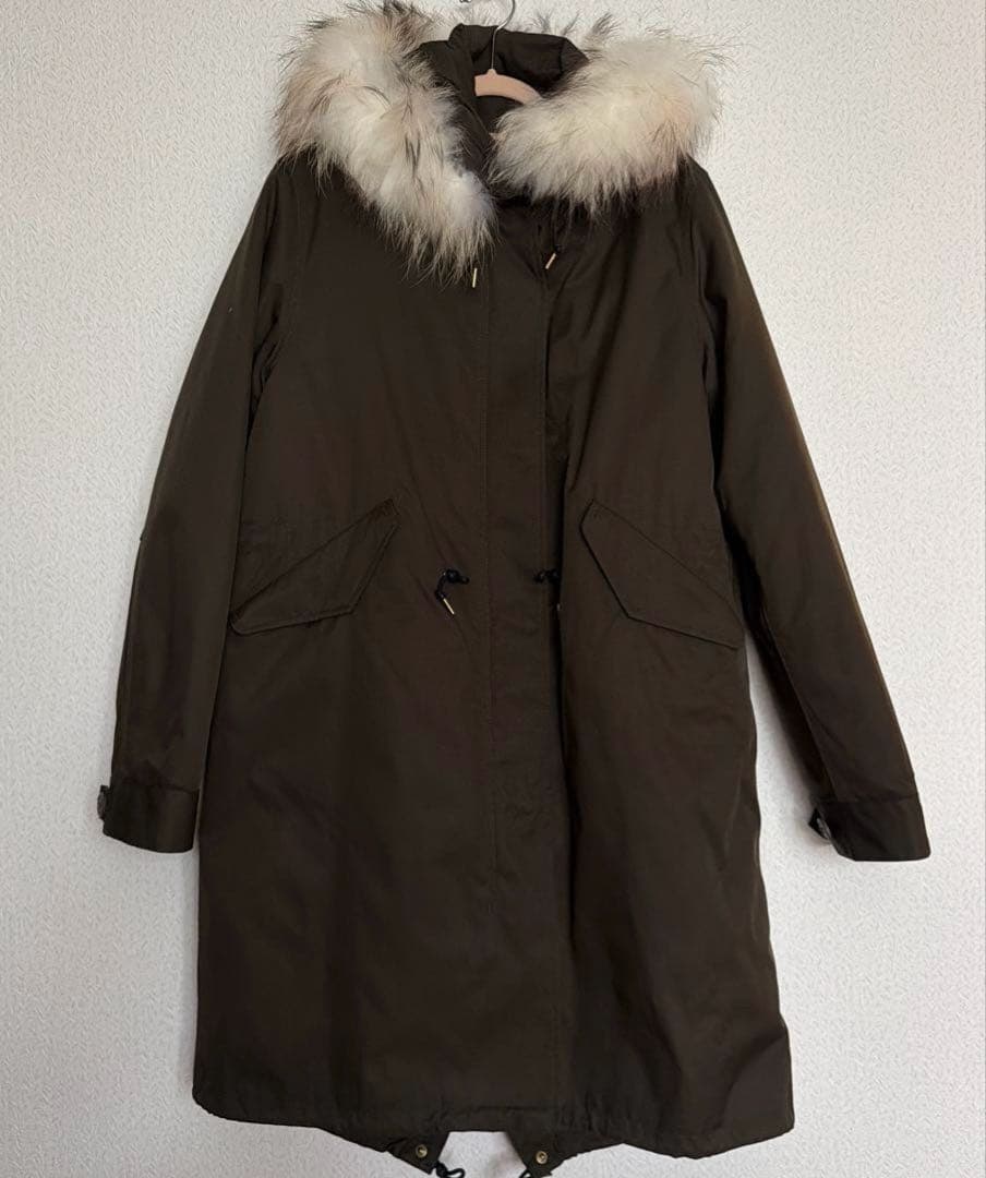 スローブイエナ　ファー付きモッズコート