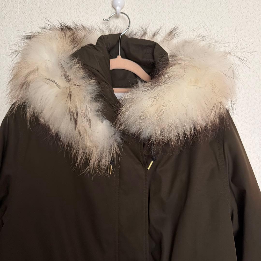 スローブイエナ　ファー付きモッズコート