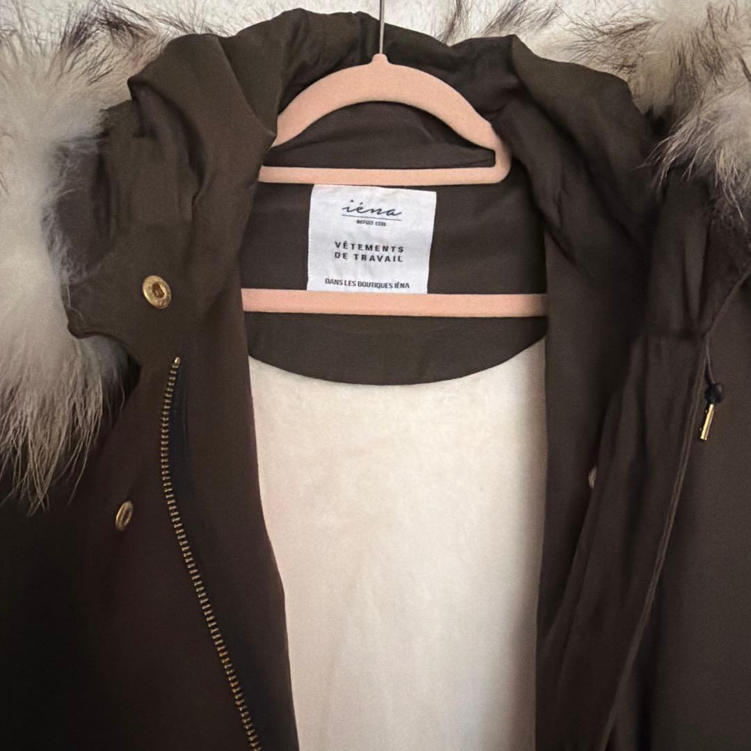 スローブイエナ　ファー付きモッズコート