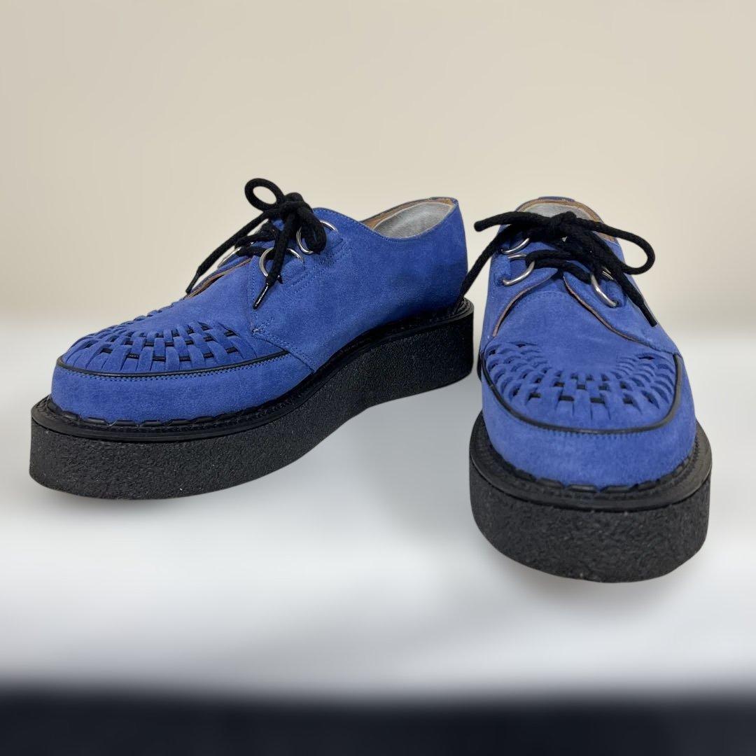 ジ*郎様 E COX ギブソン 3588 ロイヤルブルースエード UK