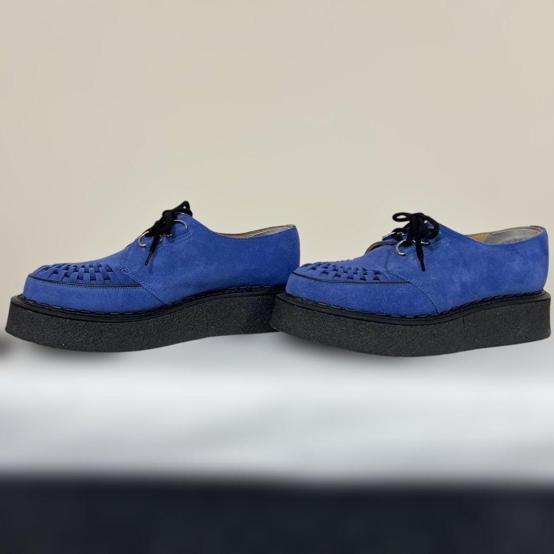 ジ*郎様 E COX ギブソン 3588 ロイヤルブルースエード UK