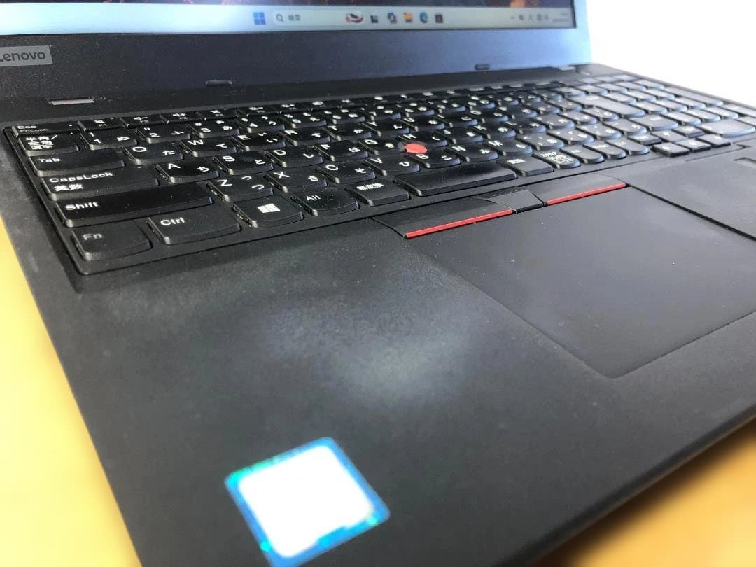 ThinkPad L590 Corei5 8GB SSD256GB win11⑬