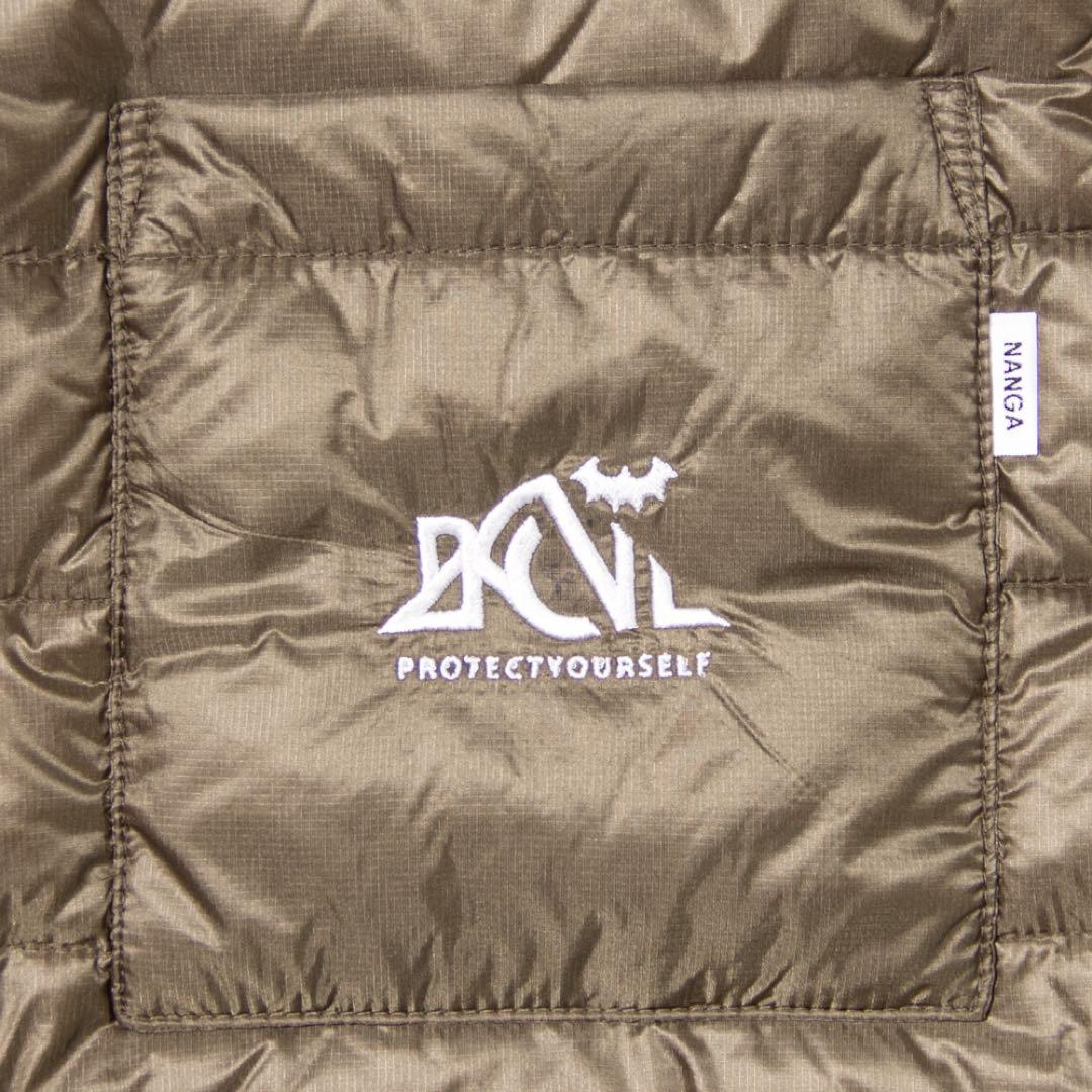 BACK CHANNEL x NANGA リバーシブル ダウン ベスト