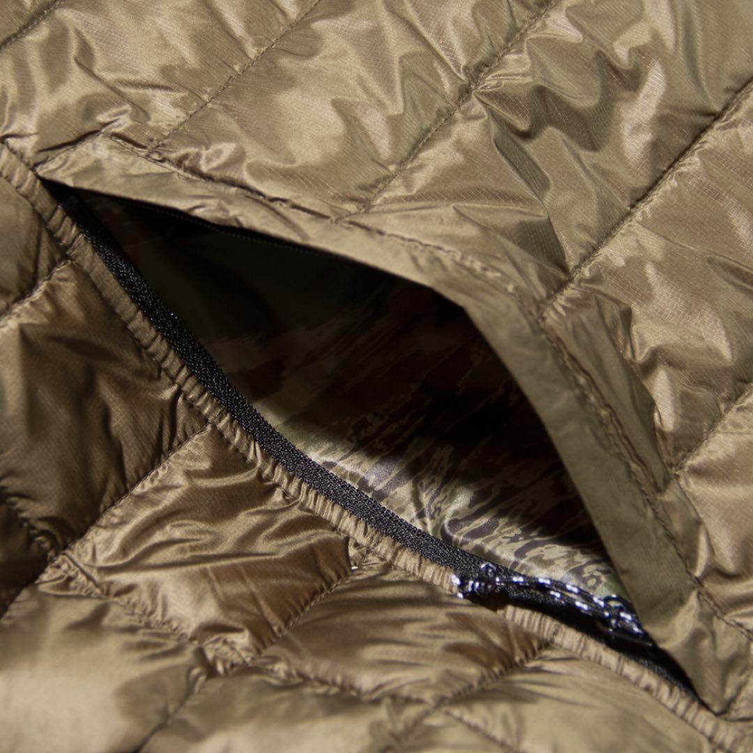 BACK CHANNEL x NANGA リバーシブル ダウン ベスト