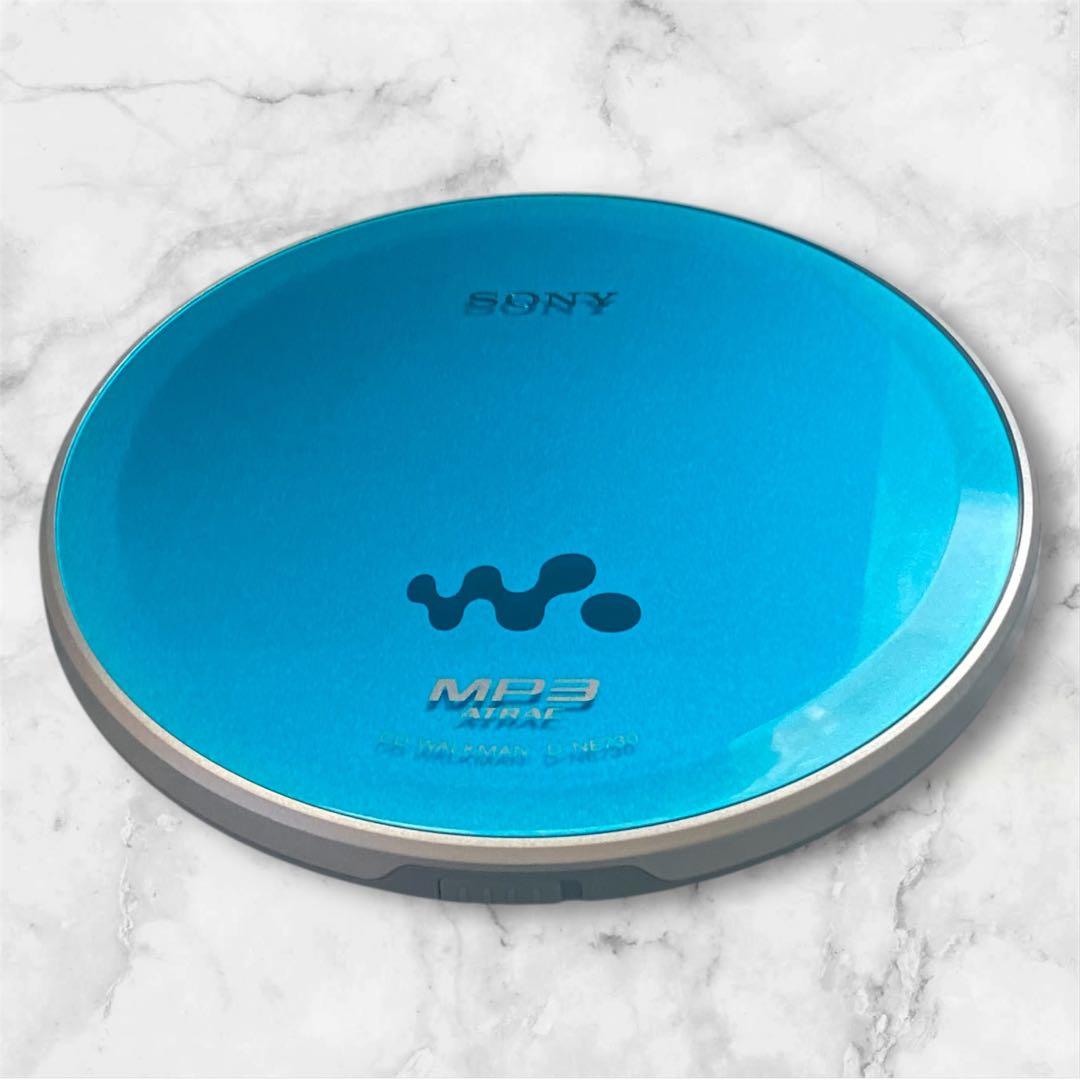 良品♪【SONY】ソニーCDウォークマン D-NE730/ブルー