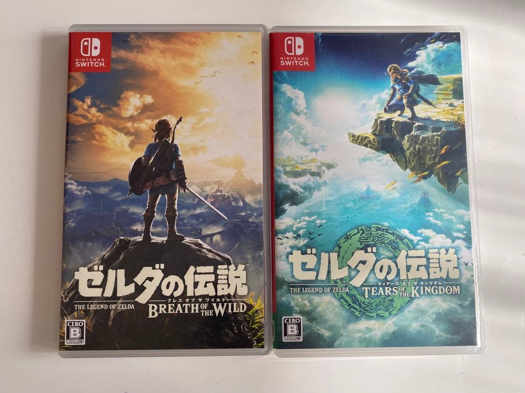 ゼルダの伝説 Switch ソフト ブレワイ ティアキン