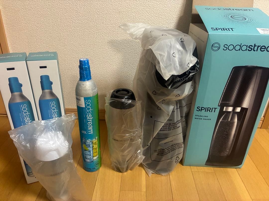 ひろぴろ　sodastream SPIRIT 炭酸水メーカー