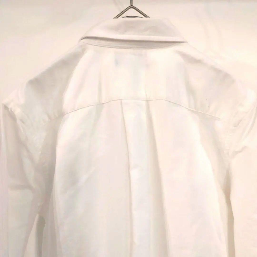 正規品160cm白ラルフローレンボタンダウン長袖シャツL14-16ホワイトBD