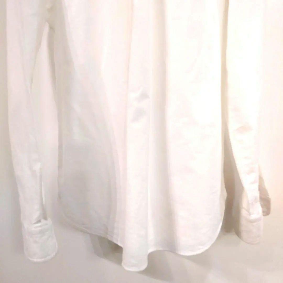 正規品160cm白ラルフローレンボタンダウン長袖シャツL14-16ホワイトBD