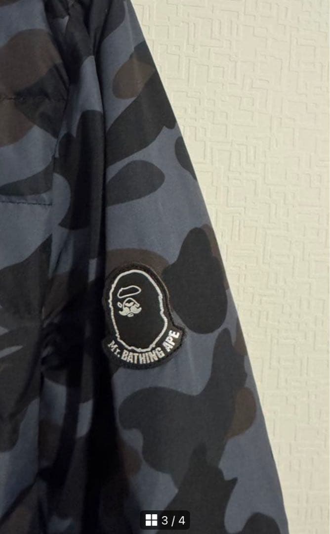 【1月限定出品】BATHING APE ダウンジャケット　エイプ
