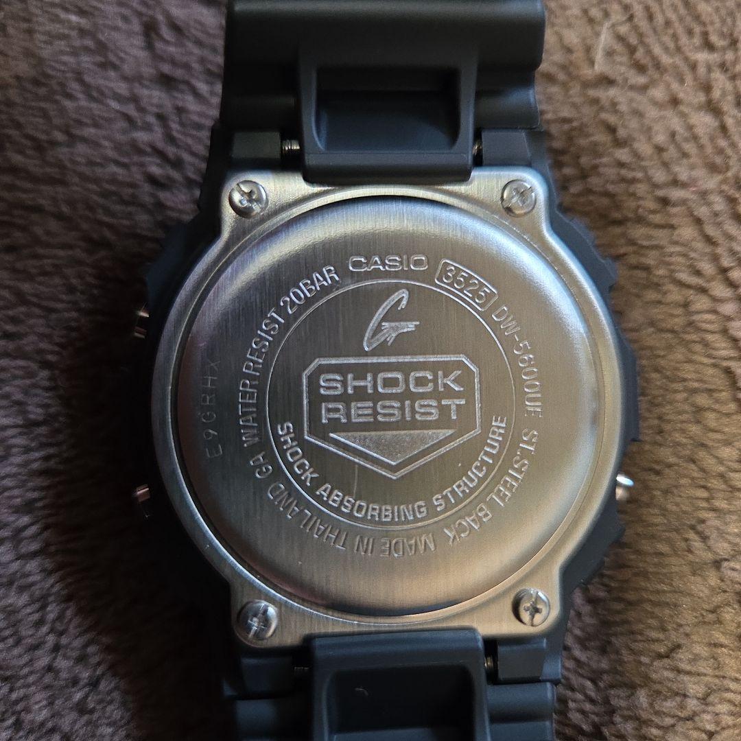 気*シ様 ⑤カシオCASIOGSHOCKDW5600UE1JFLED箱保証取説新