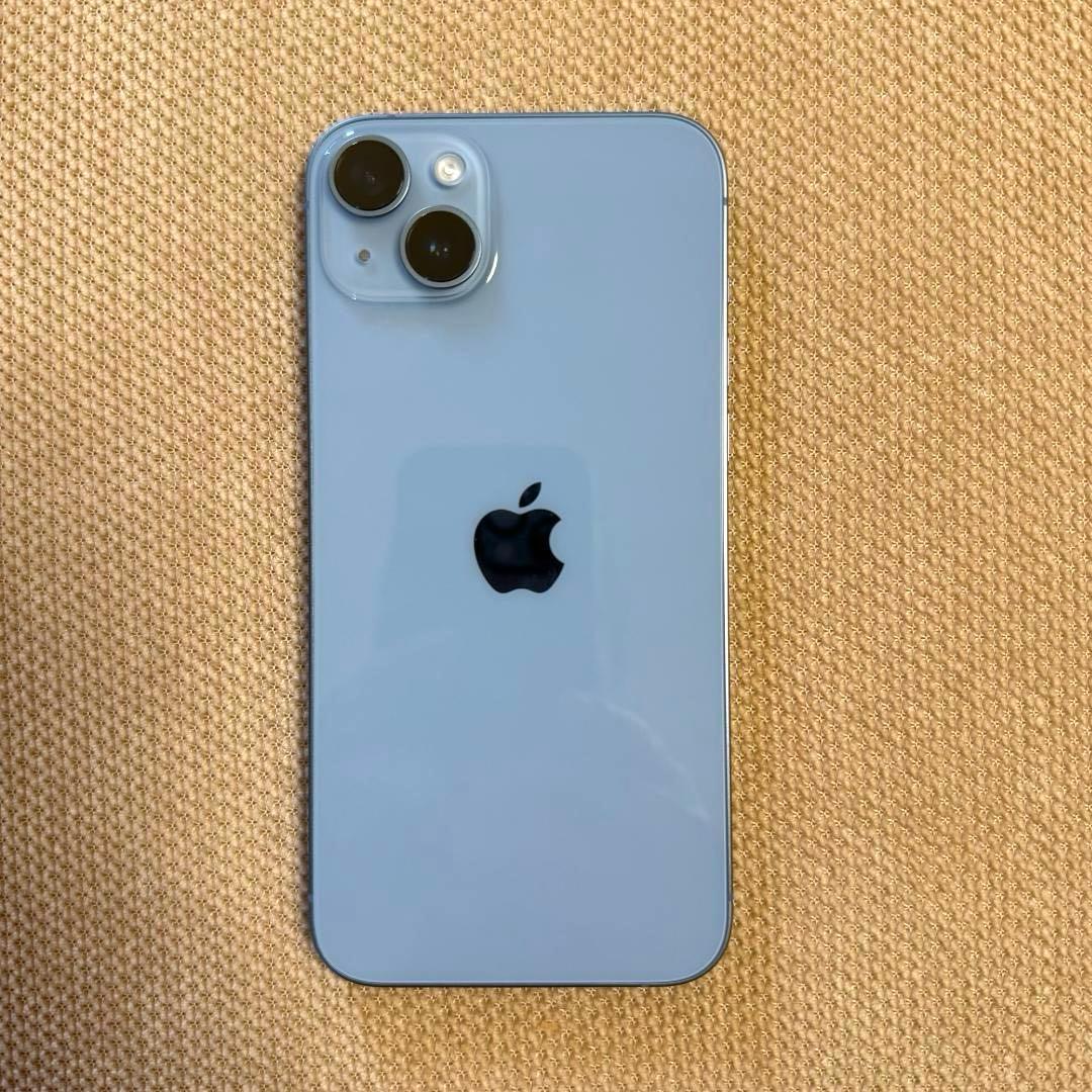 Phone14Plus 128GB　ブルー　バッテリー容量91%