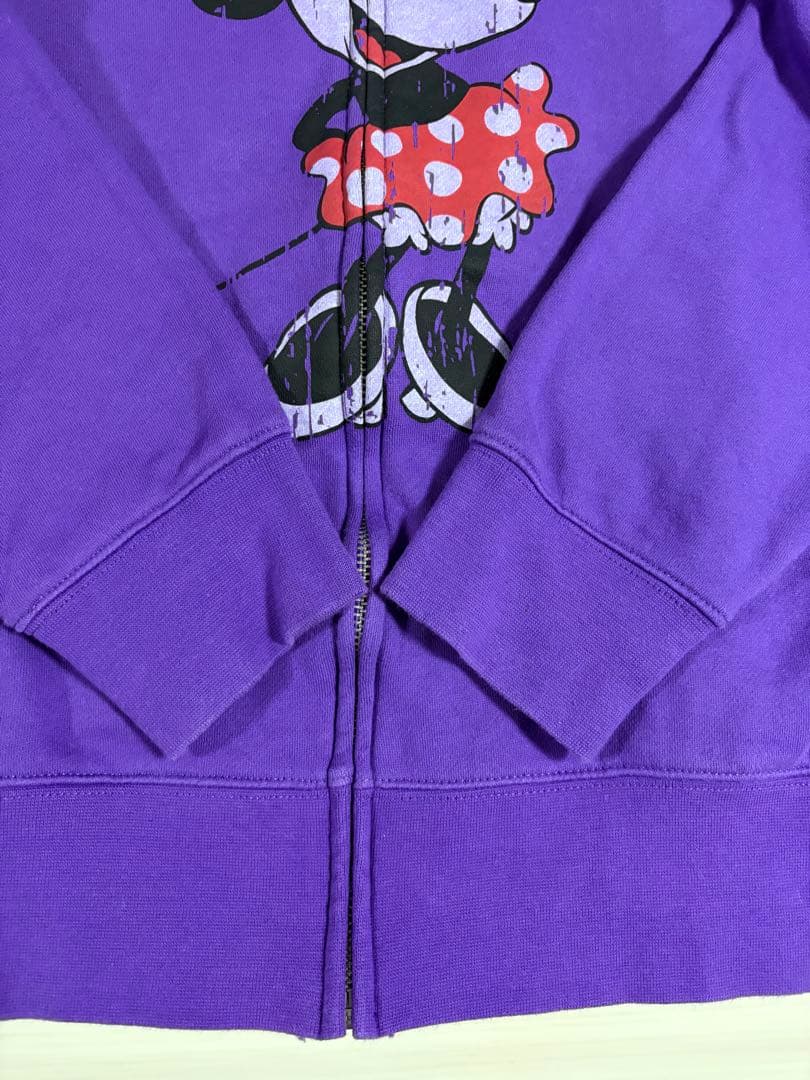【公式】東京ディズニーリゾート　ミニー　パーカー　Mサイズ　パープル　紫　廃盤品