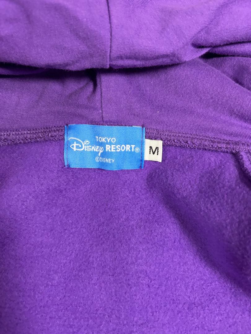 【公式】東京ディズニーリゾート　ミニー　パーカー　Mサイズ　パープル　紫　廃盤品