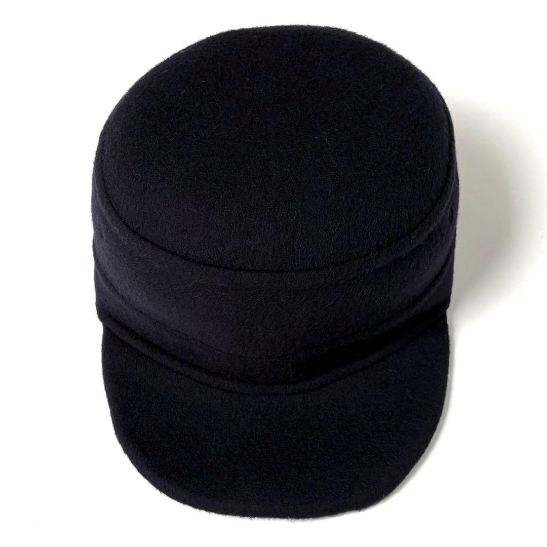 美品 DIOR オブリーク リバーシブルキャップ 56 キャスケット ウール