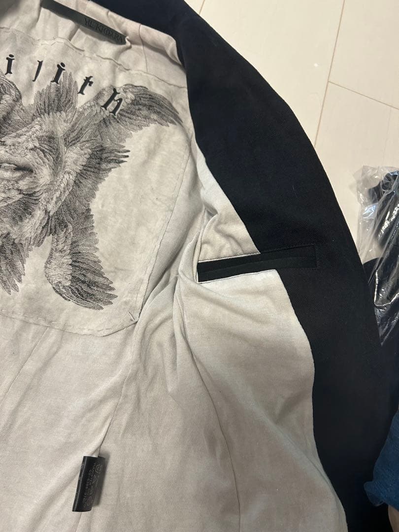 YUUKIOGURA スカルつきジャケット　レディース　s