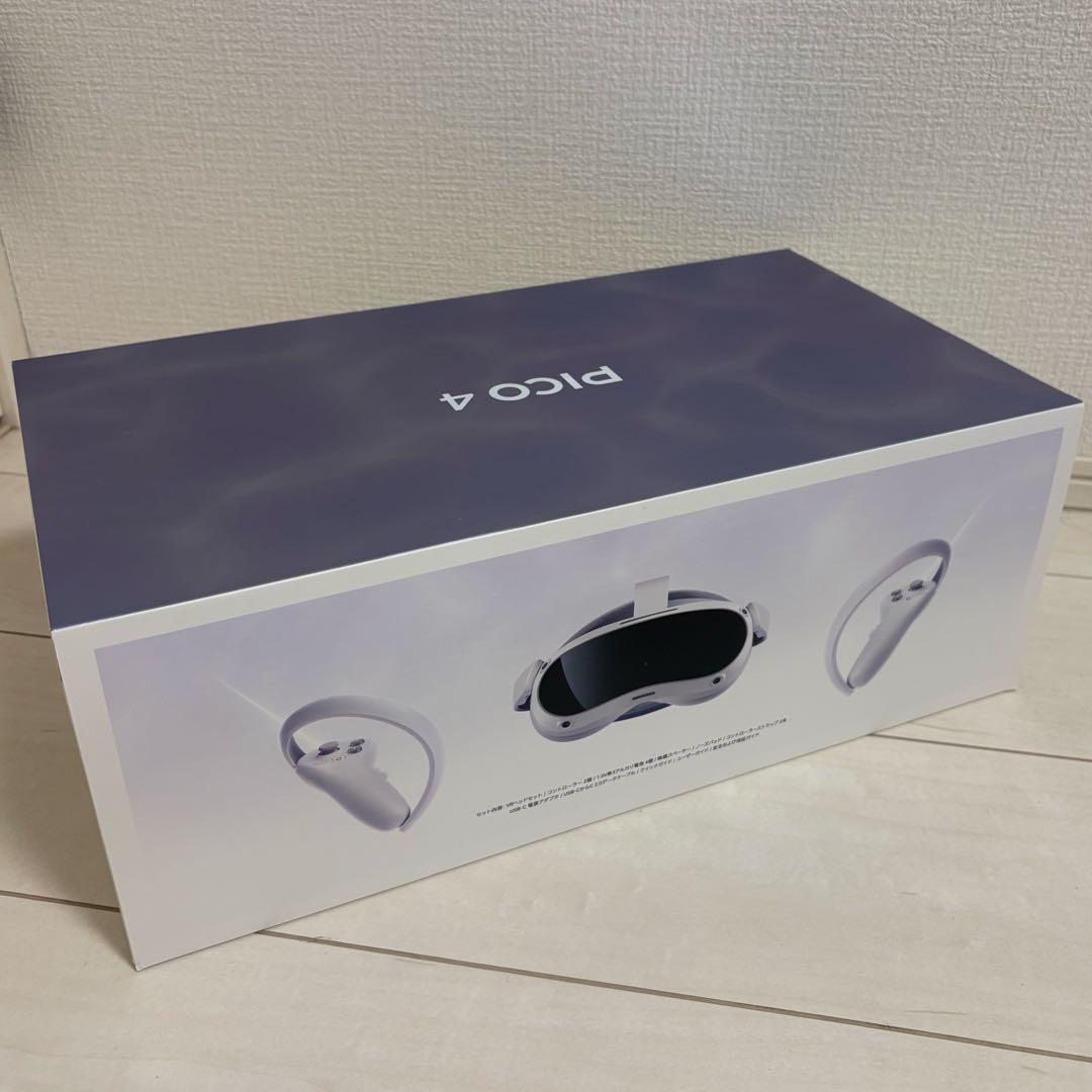 【初売り】【美品】PICO4 128GB VR ヘッドセット　付属品2点付き！