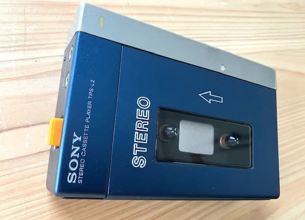 唯斗 高音質 整備済完全動作品 SONY TPS-L2 新品ヘッドホン付