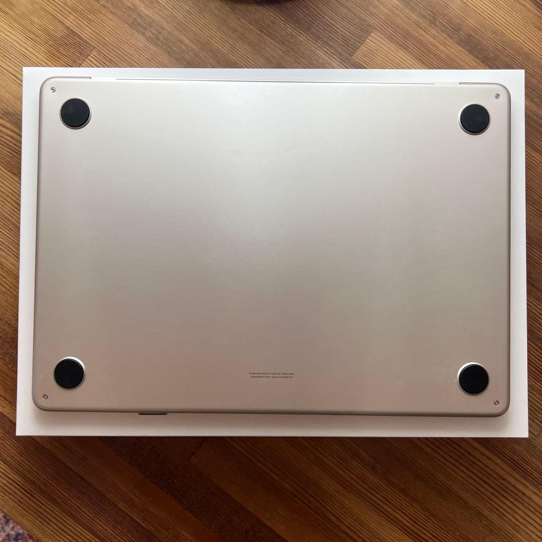 MacBookAir M2 16GB 256GB スターライト