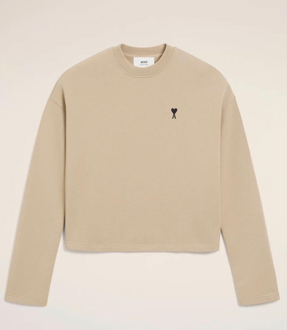 アミパリス　Ami de Coeur パッチ スウェットシャツ XS