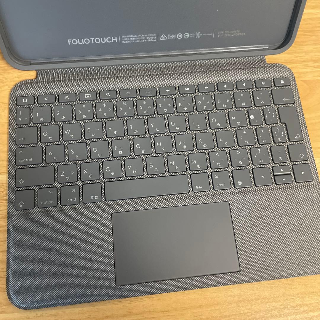 logicool FOLIO TOUCH iPad Air用キーボード本体