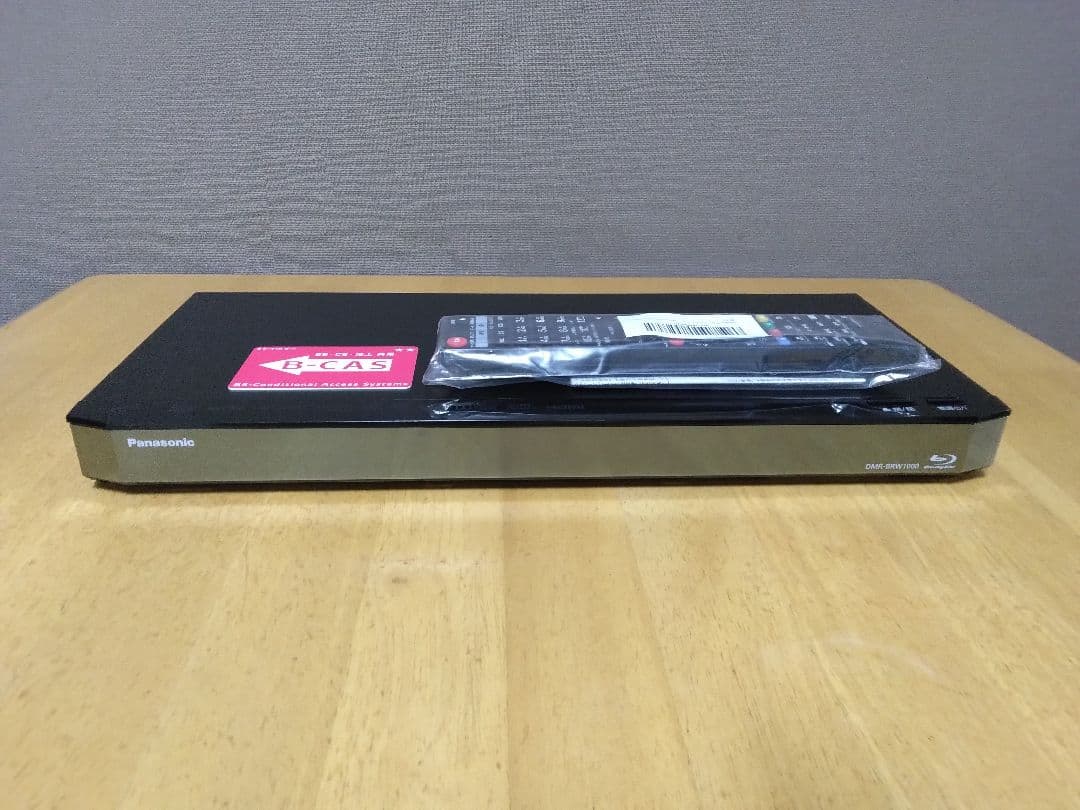 Panasonic ブルーレイレコーダー　BRW1000 2番組同時録画　保証付