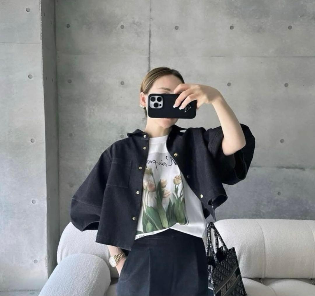 ガーリッシュ　girlish セントセシリア　ランタンデニムジャケット