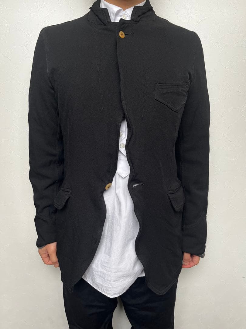 コムデギャルソンオムプリュス　garcon plus 黒ジャケット　ポリ縮絨