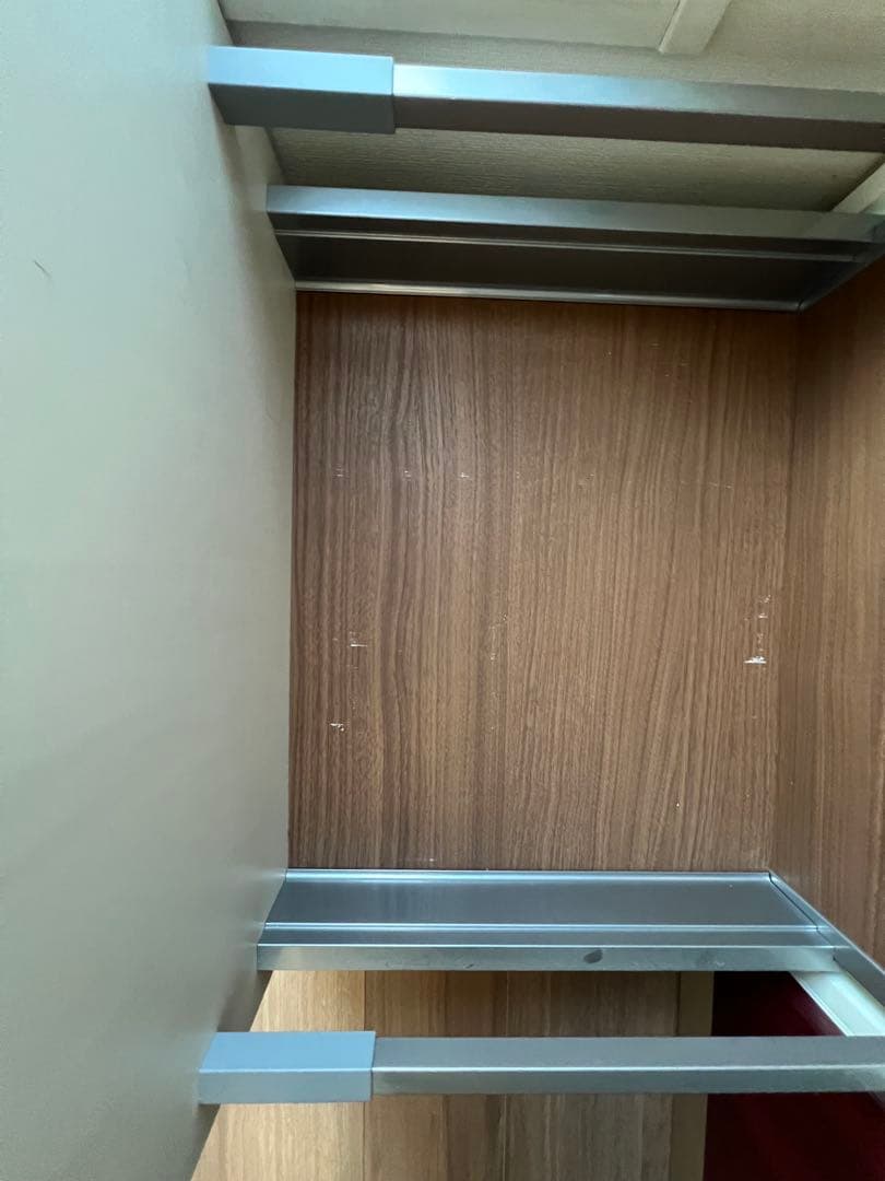 最終値下げ　綾野製作所　ダークレッド　食器棚