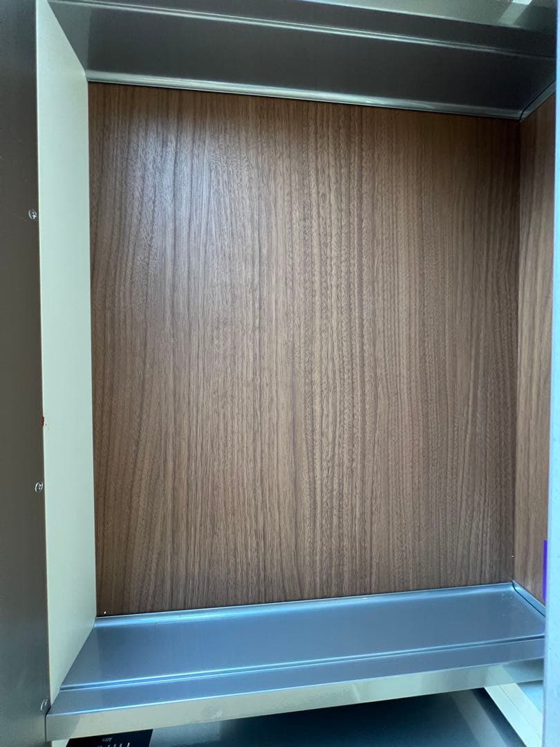 最終値下げ　綾野製作所　ダークレッド　食器棚