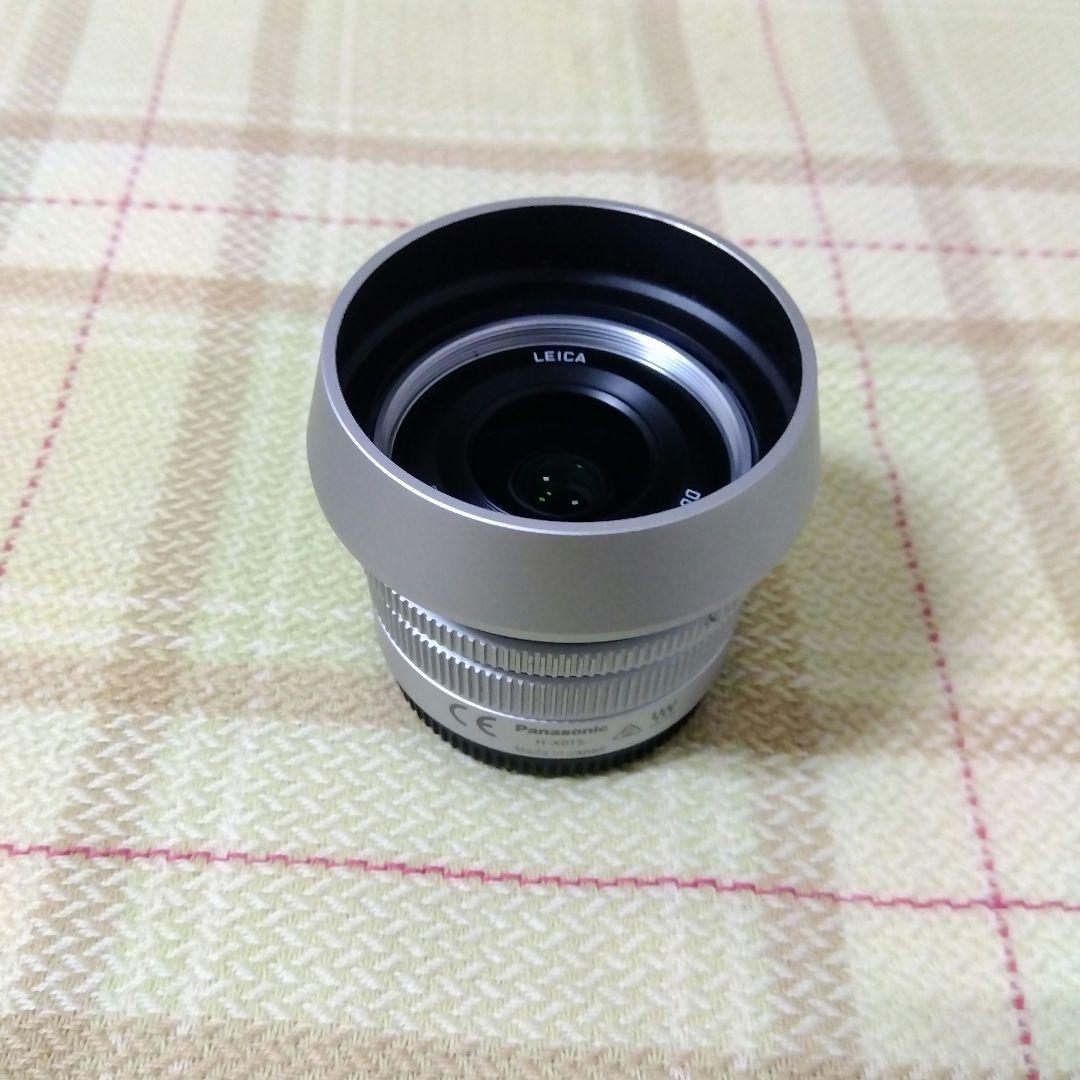 単焦点レンズ SUMMILUX 15mm F1.7 H-X015　シルバー