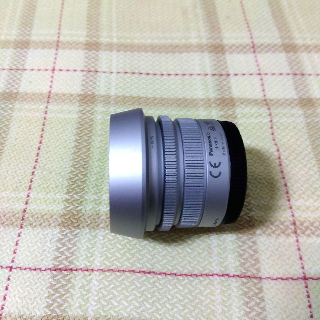 単焦点レンズ SUMMILUX 15mm F1.7 H-X015　シルバー