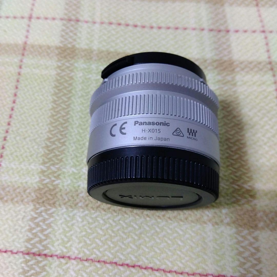 単焦点レンズ SUMMILUX 15mm F1.7 H-X015　シルバー