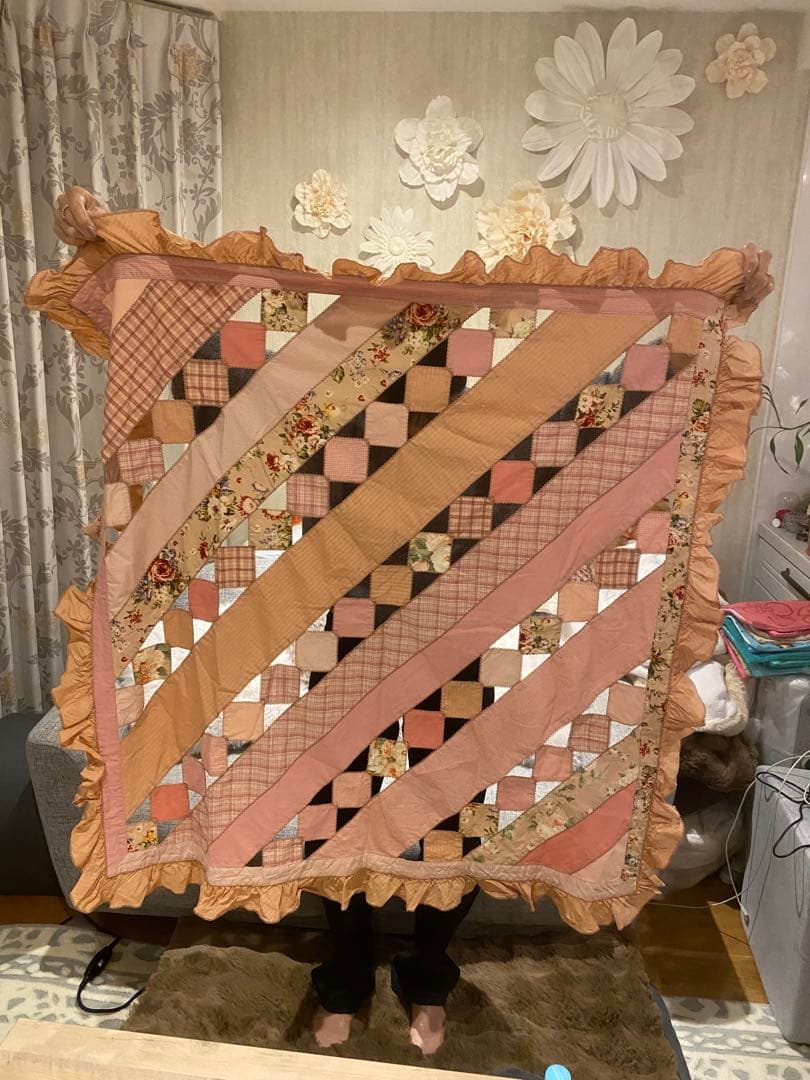 PINK HOUSE パッチワークフリル付き