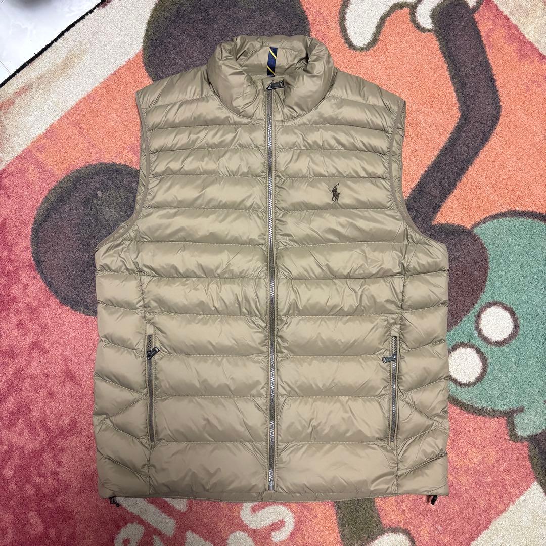 極美USED POLO RALPH LAUREN down vest