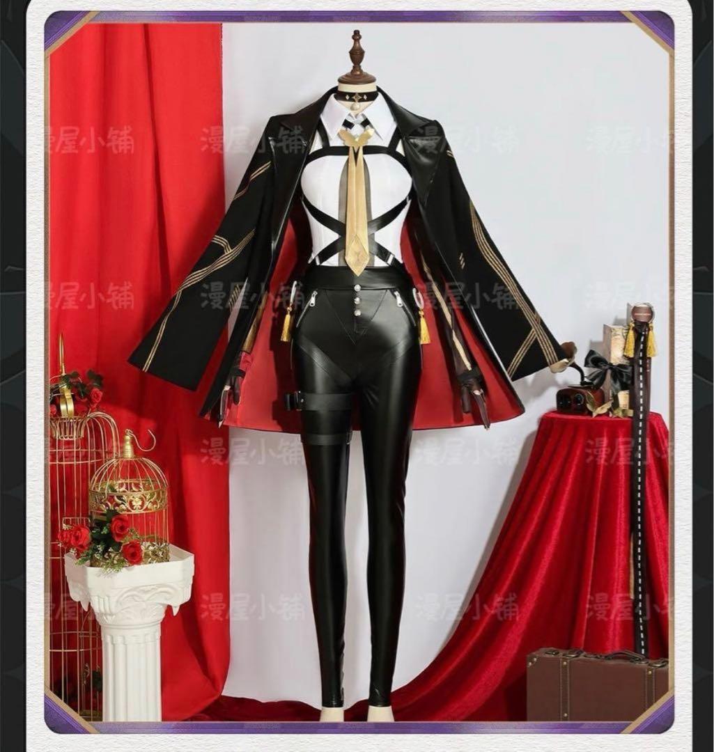 ゼンゼロ イヴリン コスプレ衣装、ウィッグ、靴