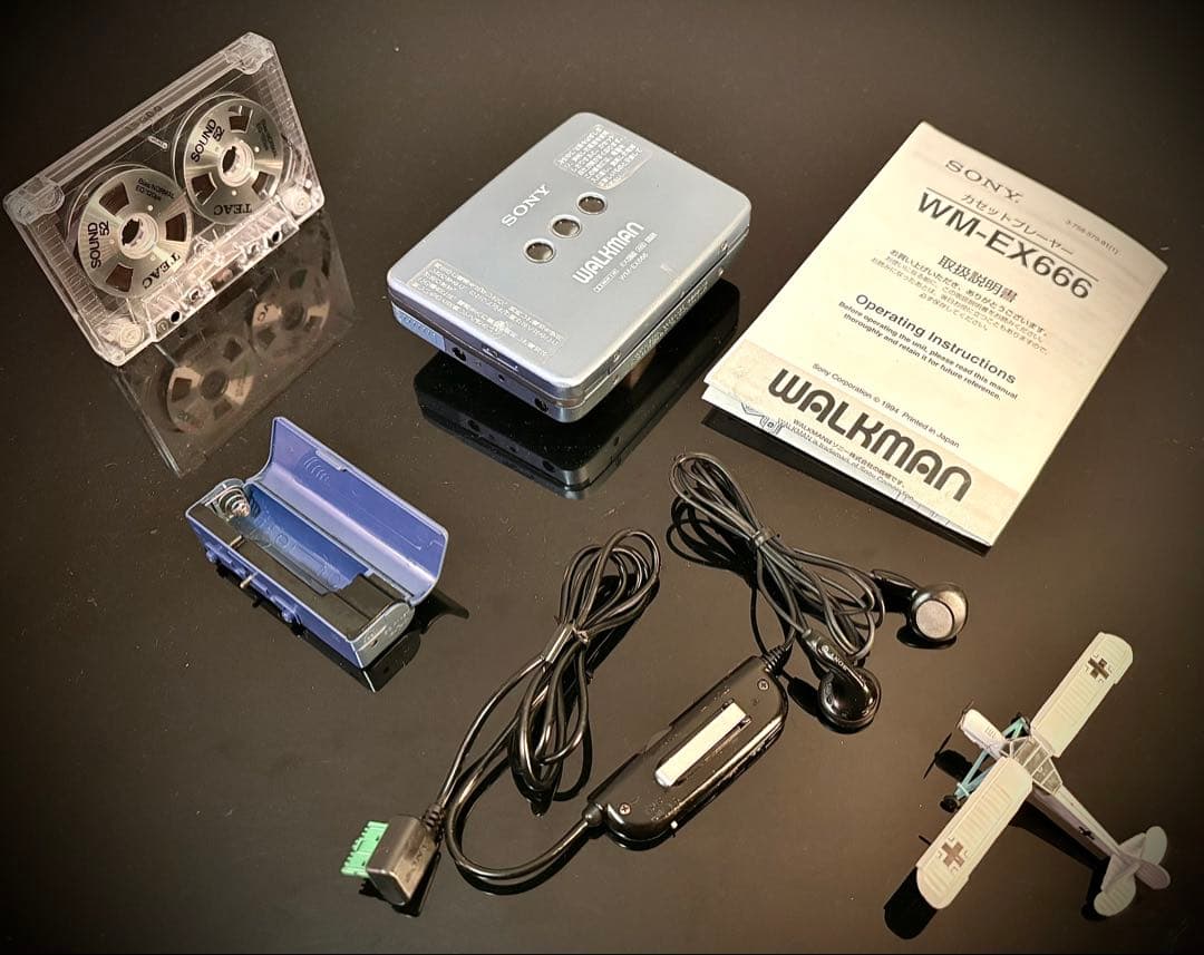 カセットウォークマン Sony WM-EX666 、「整備済み、完動美品」