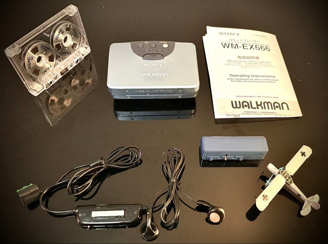 カセットウォークマン Sony WM-EX666 、「整備済み、完動美品」