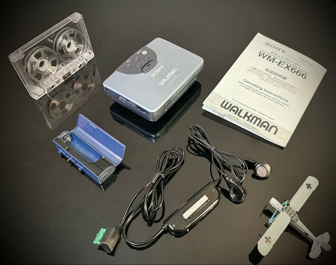 カセットウォークマン Sony WM-EX666 、「整備済み、完動美品」
