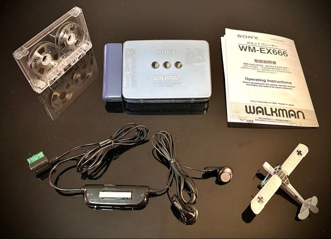 カセットウォークマン Sony WM-EX666 、「整備済み、完動美品」