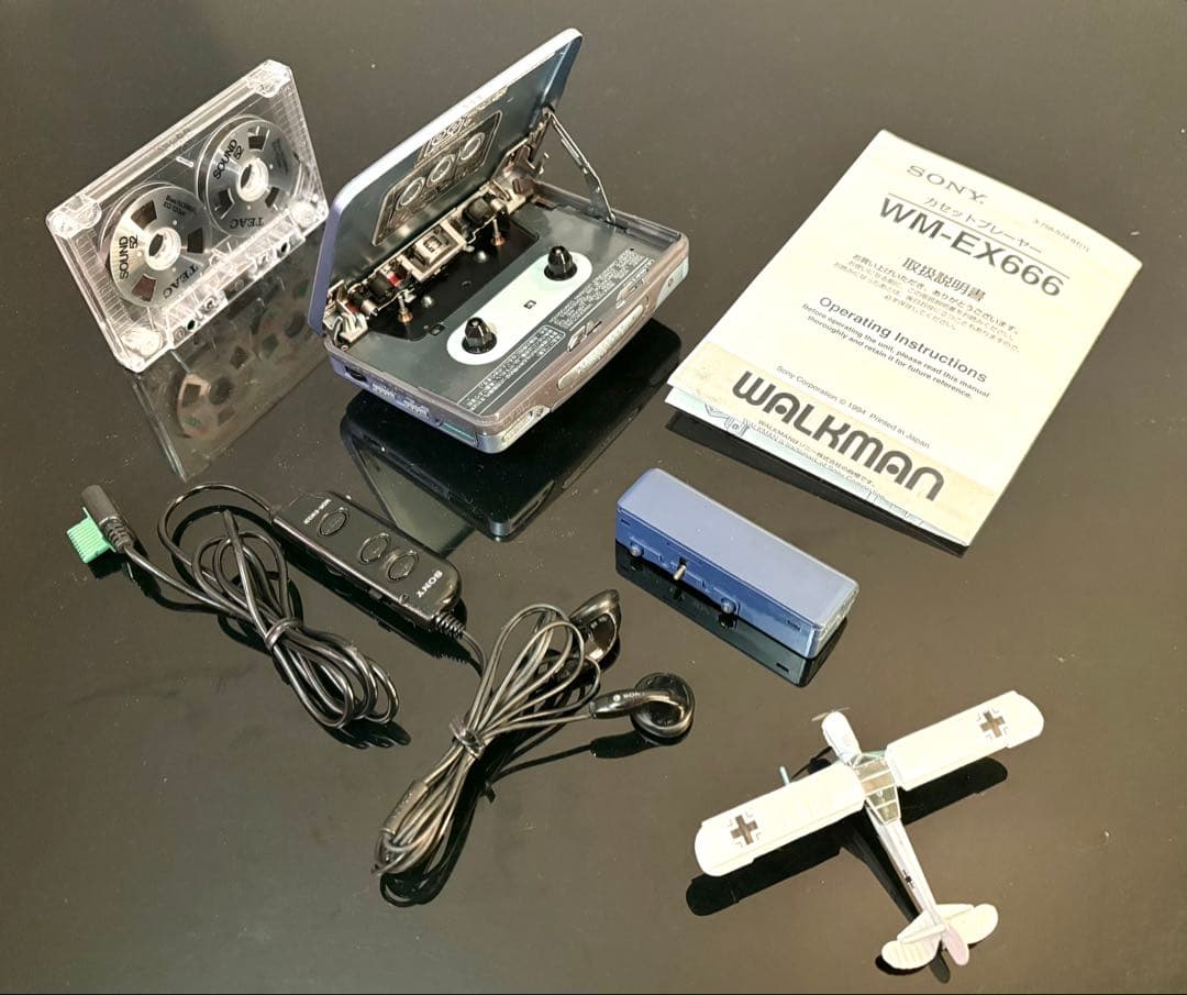 カセットウォークマン Sony WM-EX666 、「整備済み、完動美品」