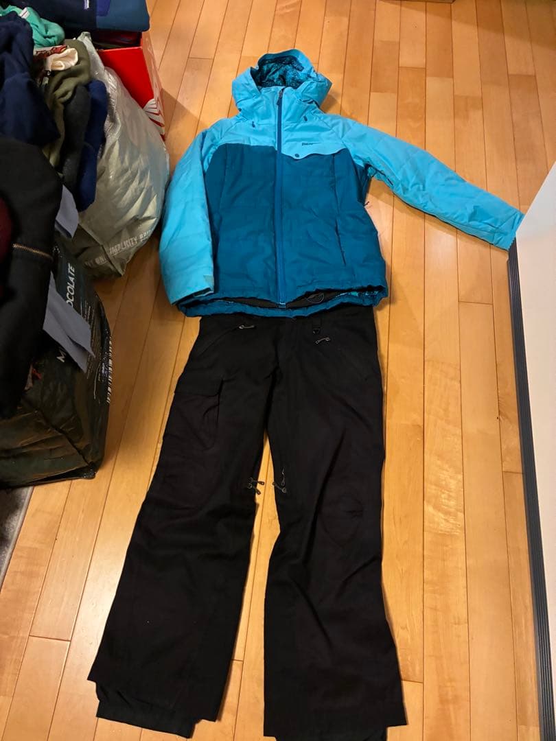 パタゴニアスノーボードウェアセットスノーベルジャケット&スノーベルパンツ