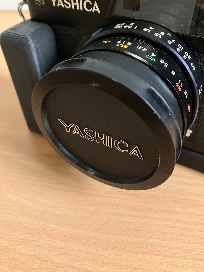 Yashica Electron 35 GX (グリップ付き) 完動美品