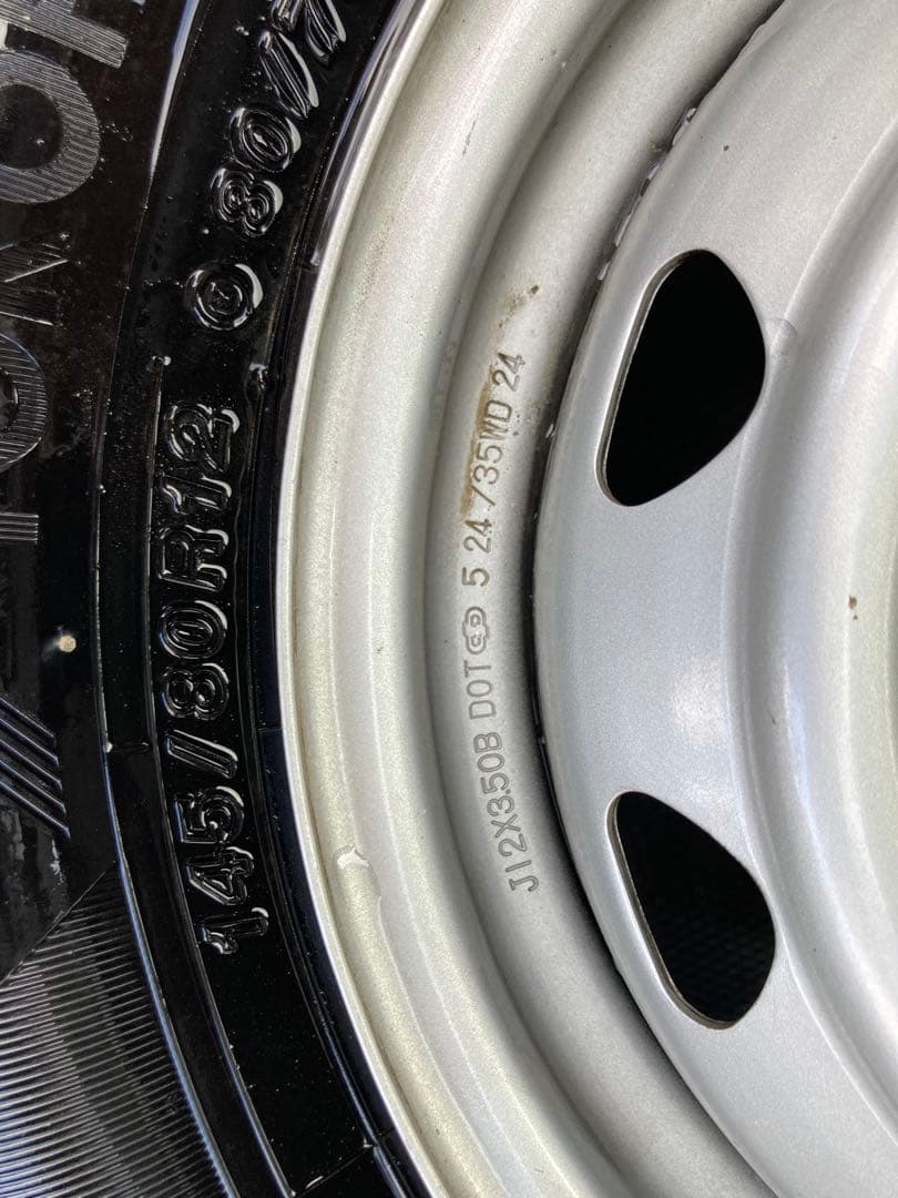 ★145/80R12 LT ヨコハマ タイヤホイール スタッドレス