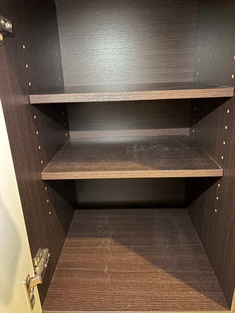 ニトリ　キッチンカウンター　コパン　ダークブラウン